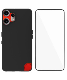 Coque noire CMF Phone 2 Pro avec protection d'écran