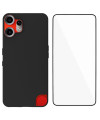 Coque noire CMF Phone 2 Pro avec protection d'écran