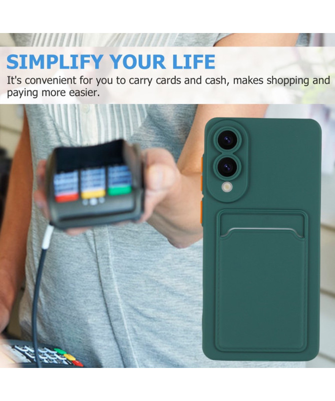 Coque Samsung Galaxy S25 Edge avec Range-Carte Mat