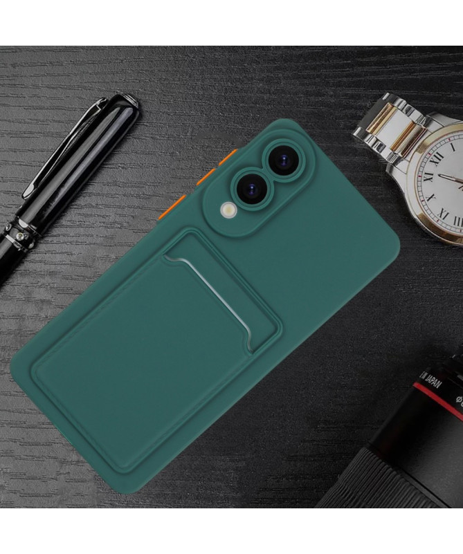 Coque Samsung Galaxy S25 Edge avec Range-Carte Mat