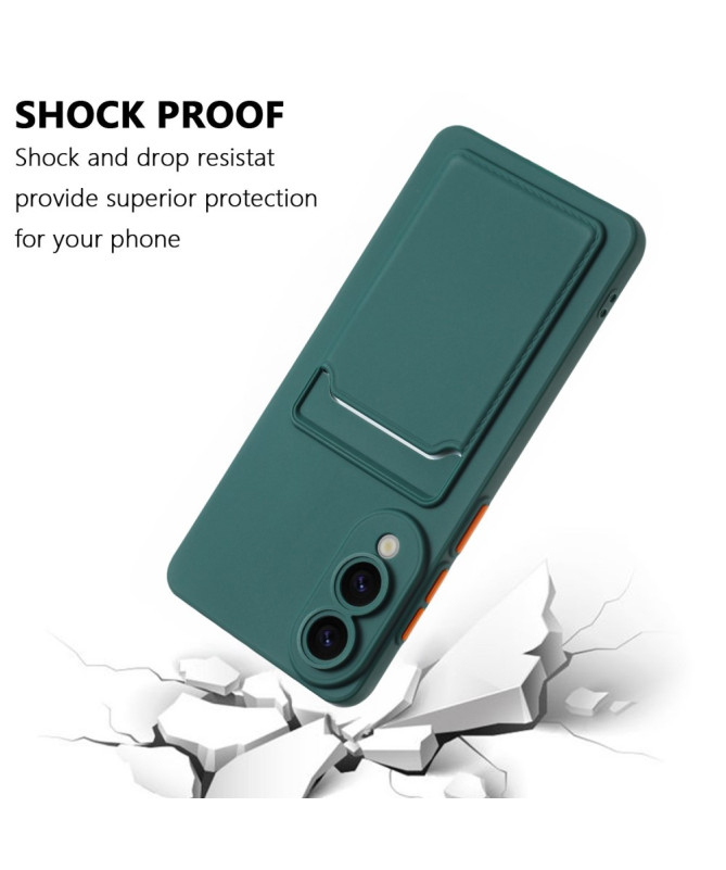 Coque Samsung Galaxy S25 Edge avec Range-Carte Mat