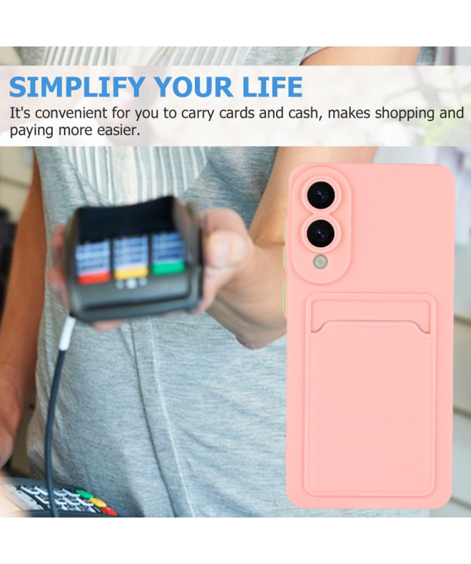 Coque Samsung Galaxy S25 Edge avec Range-Carte Mat