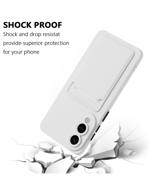 Coque Samsung Galaxy S25 Edge avec Range-Carte Mat