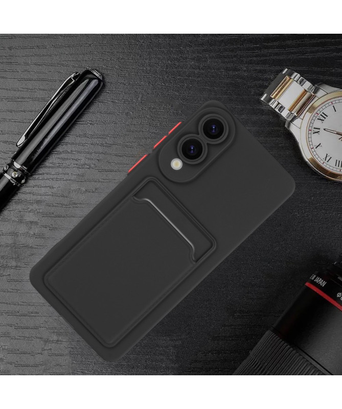 Coque Samsung Galaxy S25 Edge avec Range-Carte Mat