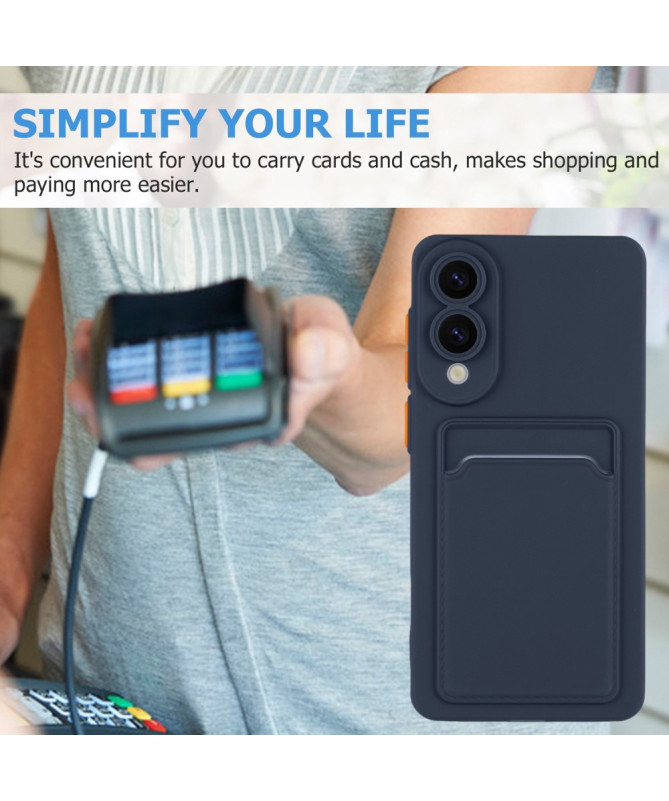 Coque Samsung Galaxy S25 Edge avec Range-Carte Mat