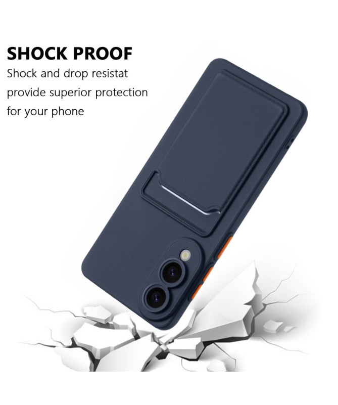 Coque Samsung Galaxy S25 Edge avec Range-Carte Mat