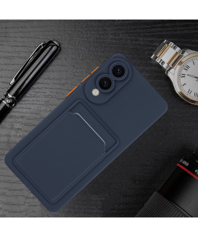 Coque Samsung Galaxy S25 Edge avec Range-Carte Mat