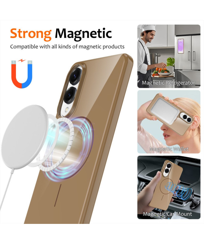 Coque Samsung Galaxy S25 Edge Magnétique MagSafe avec Dragonne
