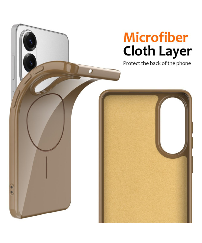 Coque Samsung Galaxy S25 Edge Magnétique MagSafe avec Dragonne