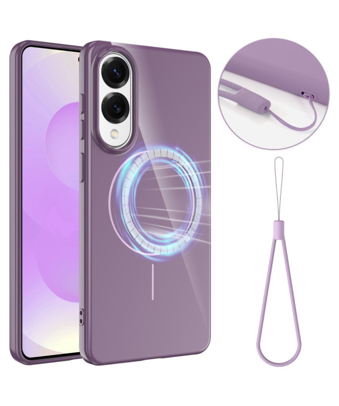 Coque Samsung Galaxy S25 Edge Magnétique MagSafe avec Dragonne