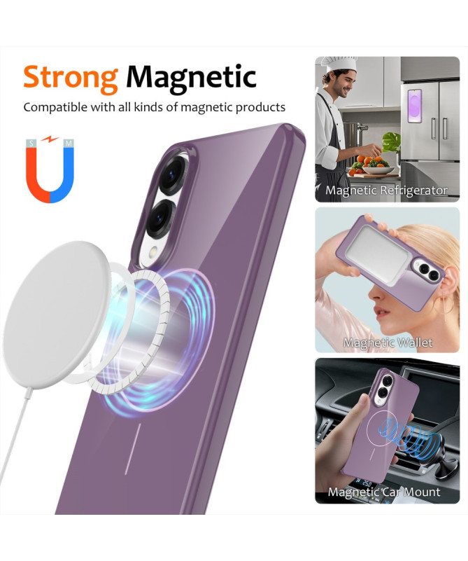 Coque Samsung Galaxy S25 Edge Magnétique MagSafe avec Dragonne