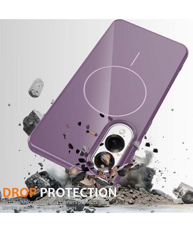 Coque Samsung Galaxy S25 Edge Magnétique MagSafe avec Dragonne