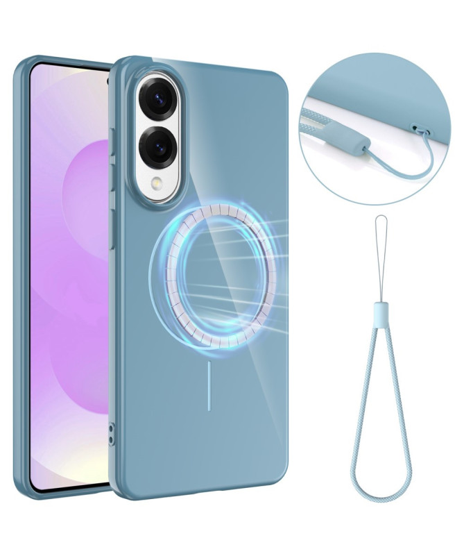 Coque Samsung Galaxy S25 Edge Magnétique MagSafe avec Dragonne