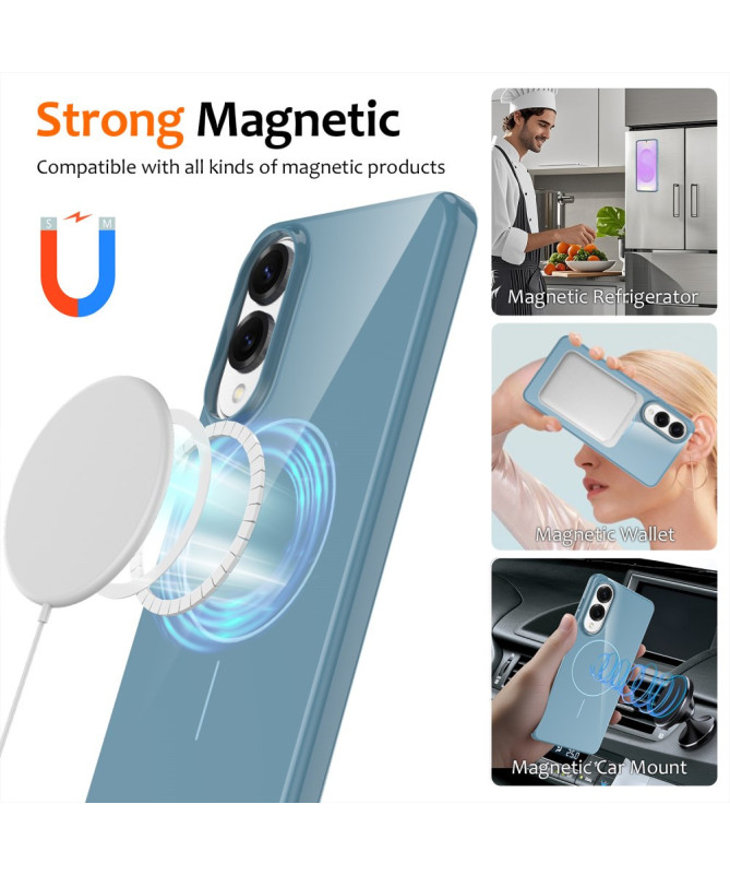 Coque Samsung Galaxy S25 Edge Magnétique MagSafe avec Dragonne