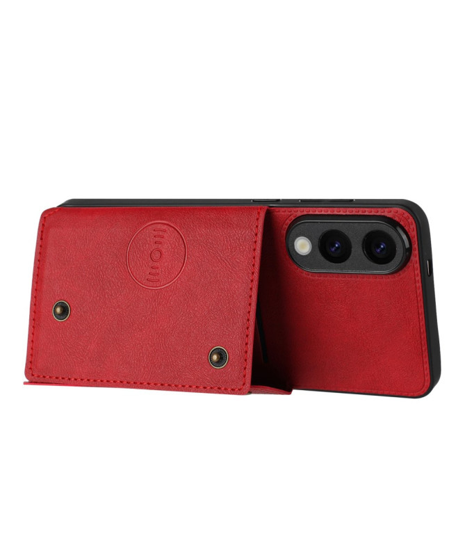 Coque Samsung Galaxy S25 Edge avec porte-cartes et support intégré