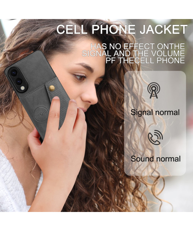 Coque Samsung Galaxy S25 Edge avec porte-cartes et support intégré