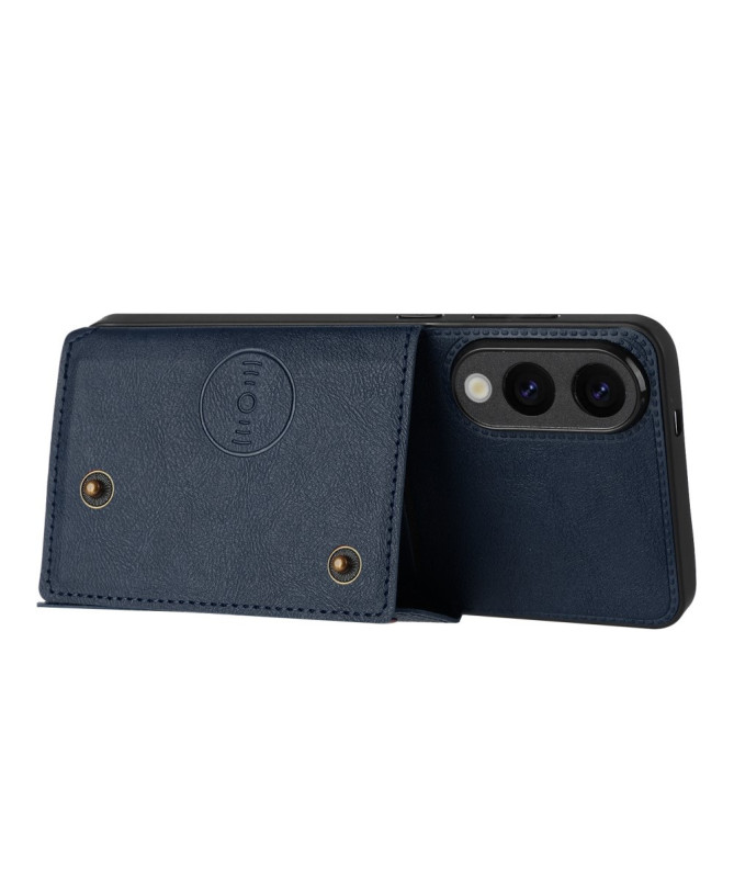Coque Samsung Galaxy S25 Edge avec porte-cartes et support intégré