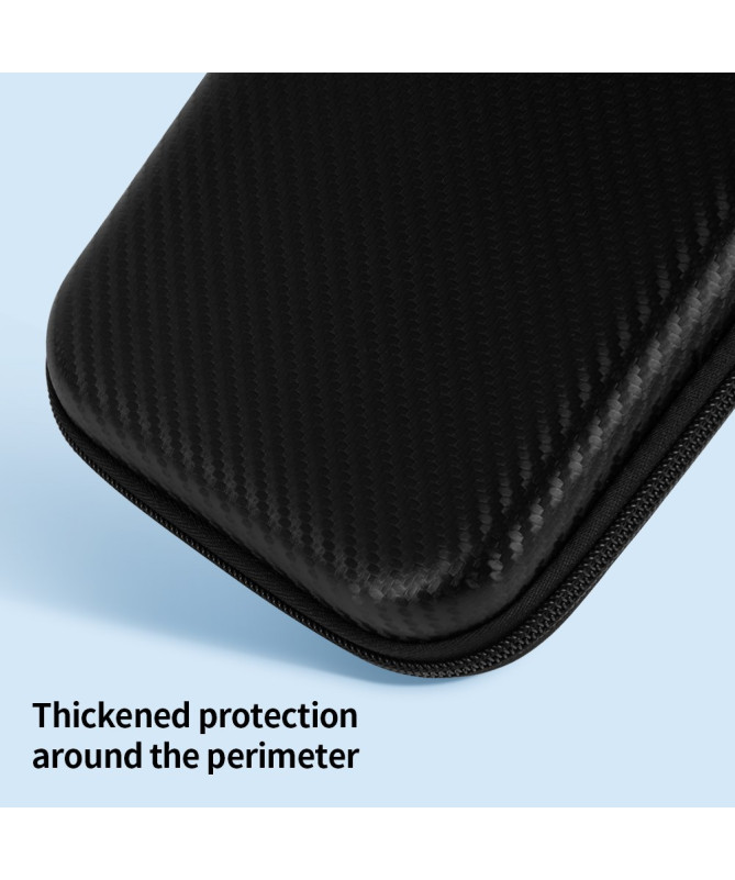 Étui Nintendo Switch 2 | Housse Rigide Carbone avec Poignée