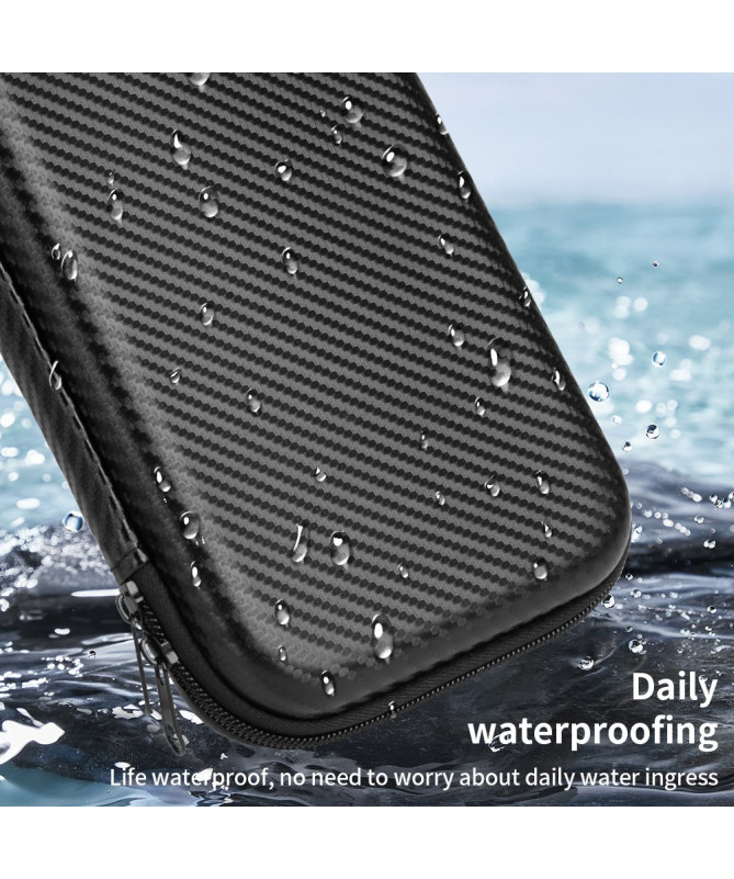 Étui Nintendo Switch 2 | Housse Rigide Carbone avec Poignée