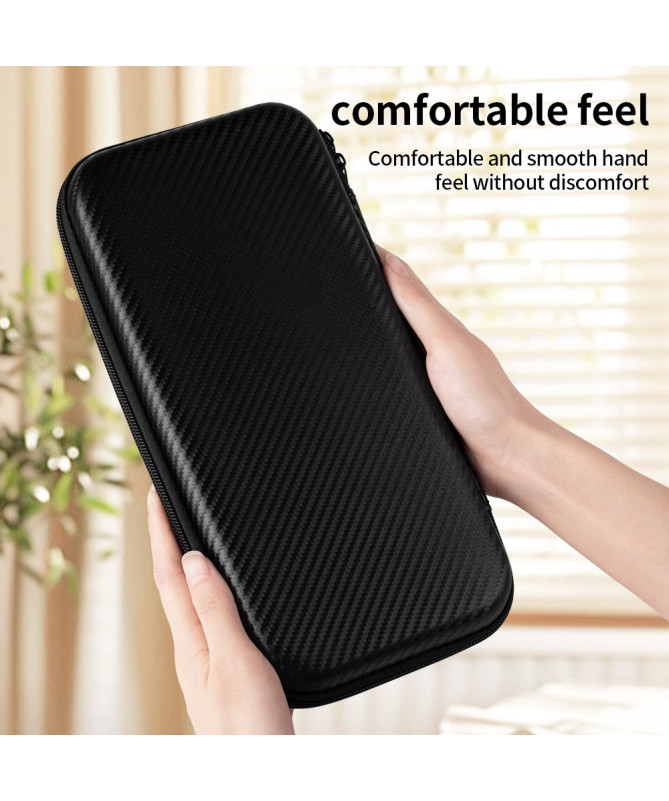 Étui Nintendo Switch 2 | Housse Rigide Carbone avec Poignée