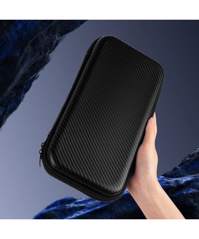 Étui Nintendo Switch 2 | Housse Rigide Carbone avec Poignée