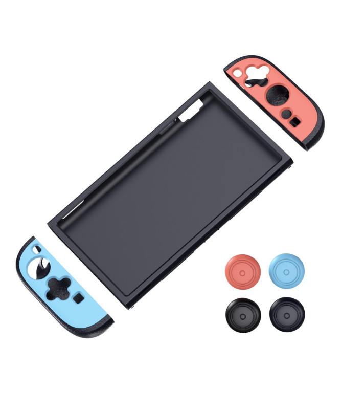 Coque Nintendo Switch 2 DuoColor + Grip Joy-Con & Joystick Caps