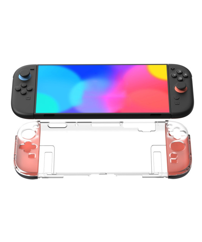 Coque Nintendo Switch 2 Joy-Con Tricolore + 4 Capuchons Joystick