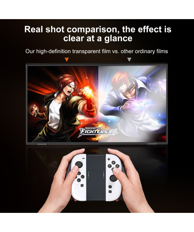 Verre Trempé Nintendo Switch 2 | Lot de 3 Films HD