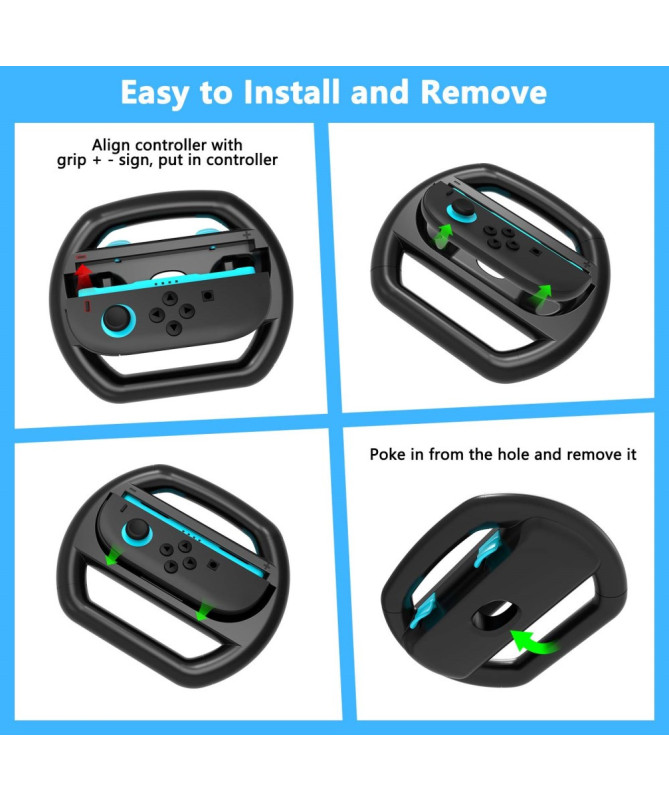 Volants Joy-Con Nintendo Switch 2 | Pack 2 Accessoires Course