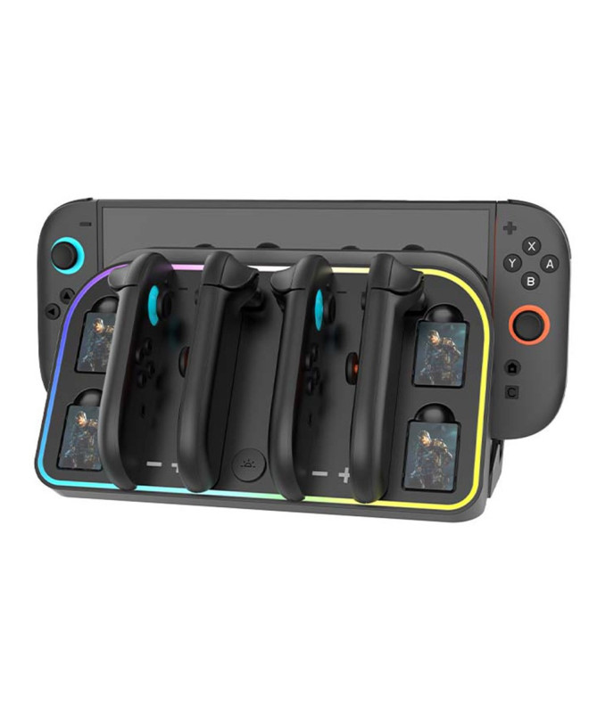Chargeur Joy-Con Nintendo Switch 2 Mural avec LED RGB