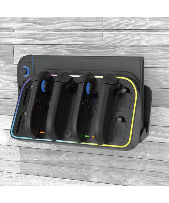 Chargeur Joy-Con Nintendo Switch 2 Mural avec LED RGB