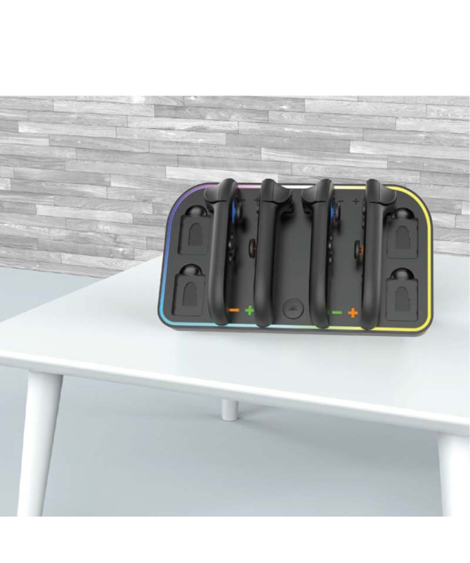 Chargeur Joy-Con Nintendo Switch 2 Mural avec LED RGB
