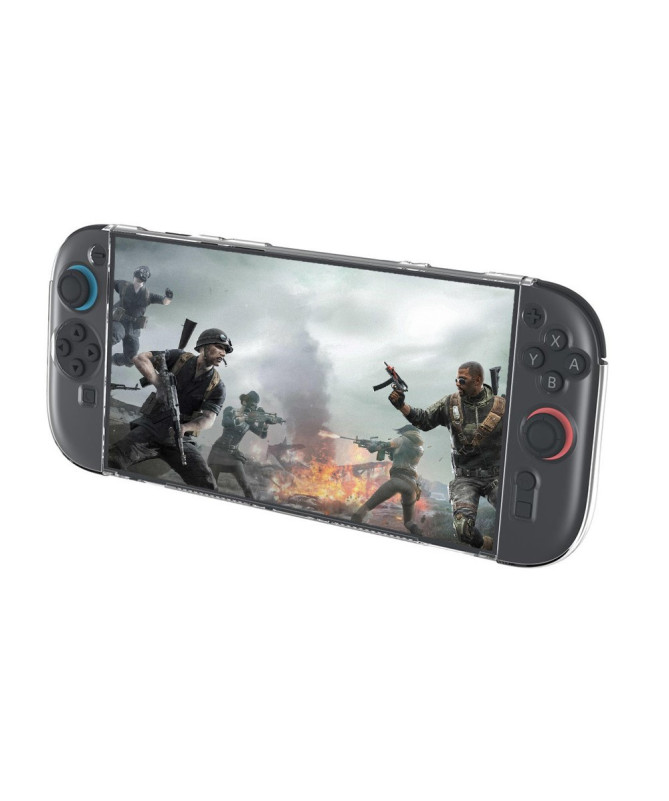 Coque Nintendo Switch 2 Transparente Antichoc avec Grip Intégré