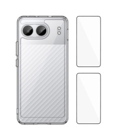 Coque OnePlus Nord 4 avec Verre Trempé (2 pcs) | Cristalline