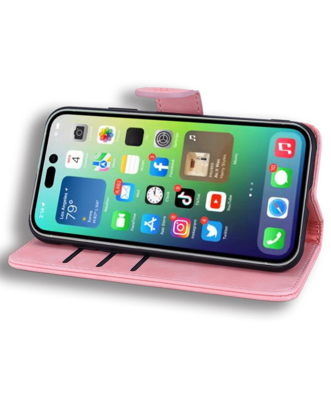 Housse iPhone 15 Pro Max fleur oriental | Leïla