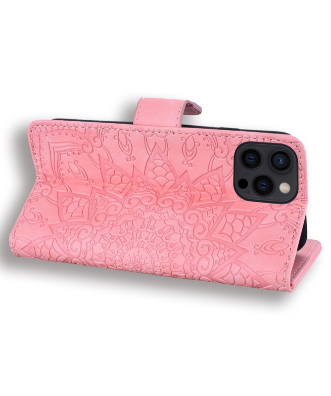Housse iPhone 15 Pro Max fleur oriental | Leïla