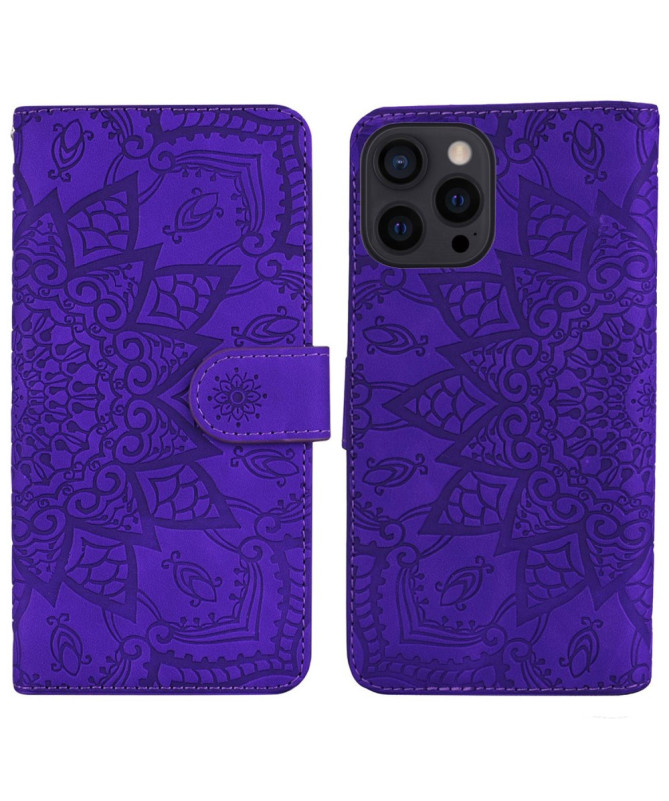 Housse iPhone 15 Pro Max fleur oriental | Leïla