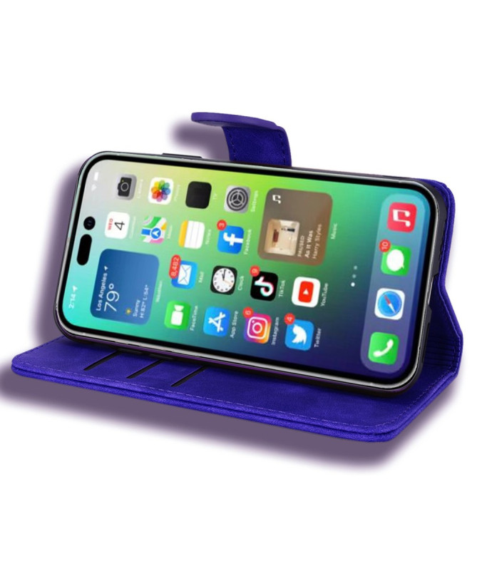 Housse iPhone 15 Pro Max fleur oriental | Leïla