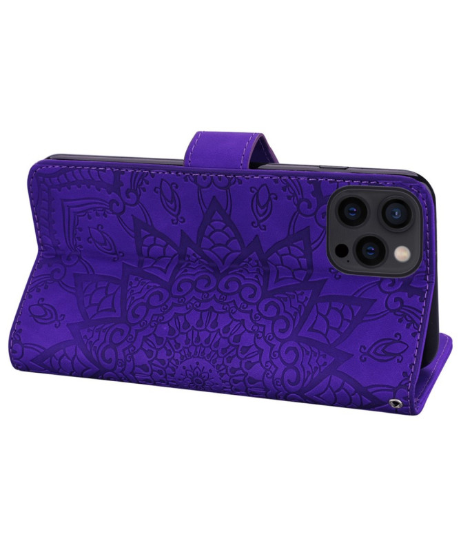 Housse iPhone 15 Pro Max fleur oriental | Leïla