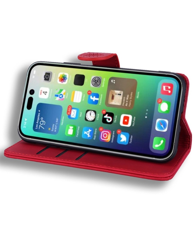 Housse iPhone 15 Pro Max fleur oriental | Leïla