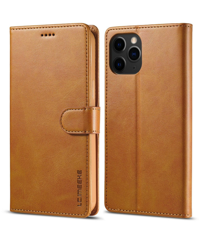 Housse iPhone 15 Pro Max Effet Cuir LC.IMEEKE