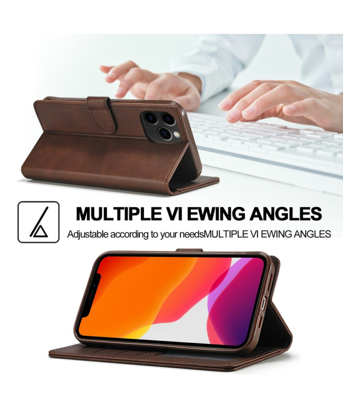 Housse iPhone 15 Pro Max Effet Cuir LC.IMEEKE