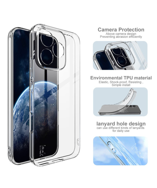 Coque Honor 400 Lite IMAK Transparent Silicone