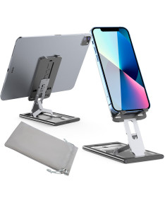 Support Pliable Aluminium Multi-Angles pour Téléphone et Tablette