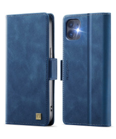 Housse iPhone 12 / 12 Pro Cuir Rétro avec Portefeuille | A11