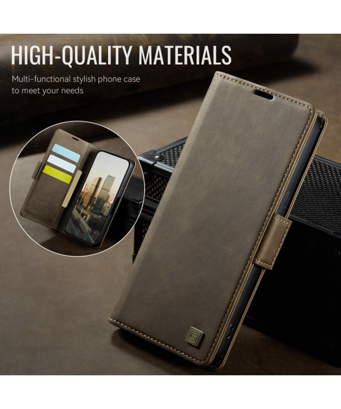 Housse iPhone 12 / 12 Pro Cuir Rétro avec Portefeuille | A11