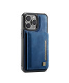 Coque iPhone 12 / 12 Pro Vintage Cuir et Porte-Cartes MagSafe