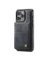 Coque iPhone 12 / 12 Pro Cuir avec Porte-Cartes Détachable