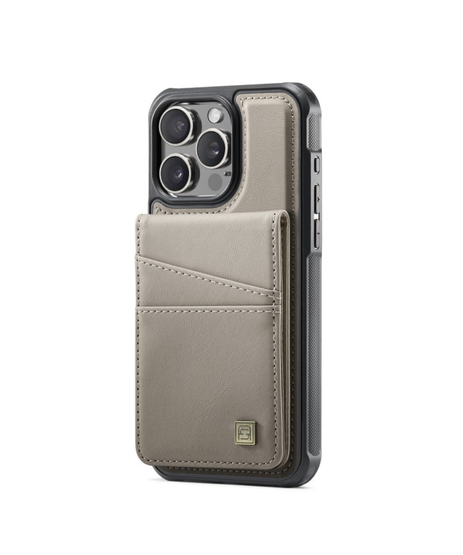Coque iPhone 12 / 12 Pro Cuir avec Porte-Cartes Détachable
