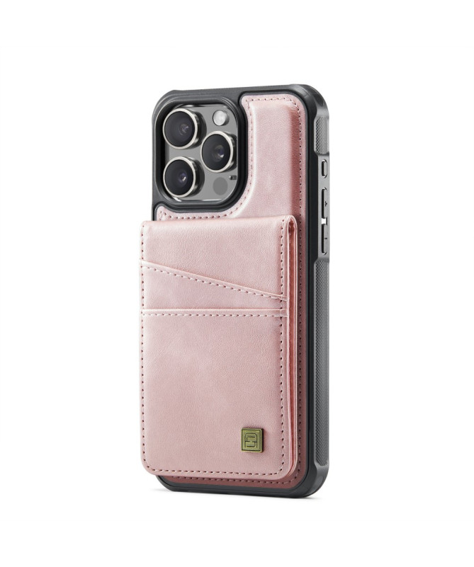 Coque iPhone 12 / 12 Pro Cuir avec Porte-Cartes Détachable